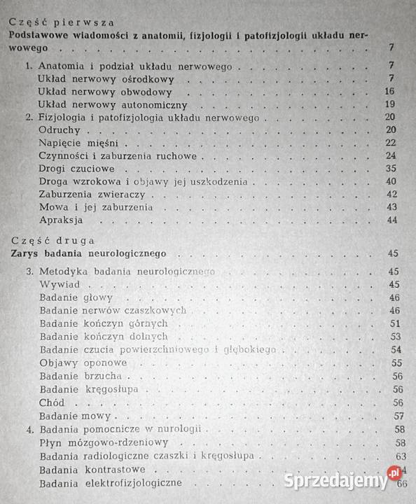 Neurologia i pielęgniarstwo neurologiczne Chełm sprzedam