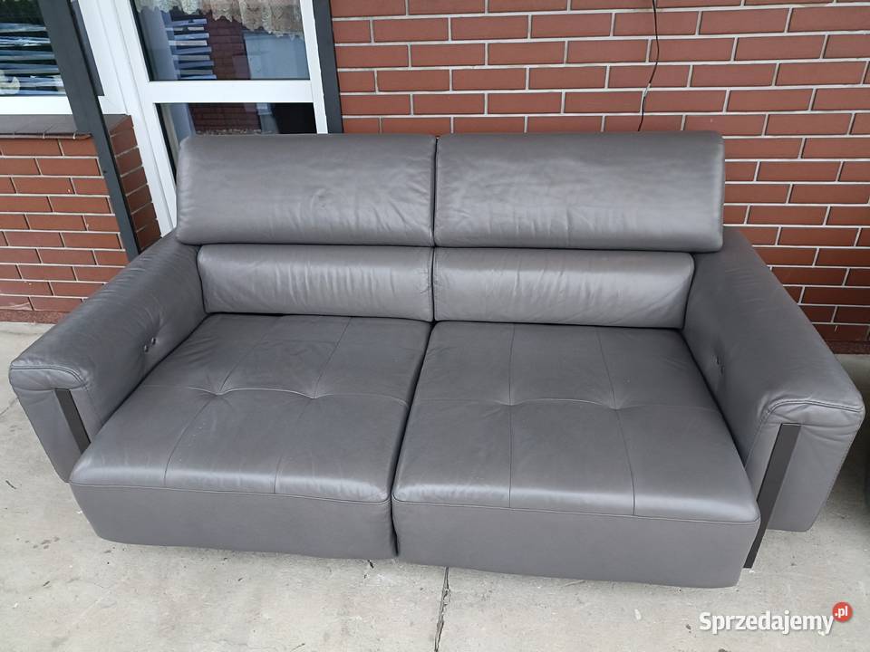 Sprzedam 2 sofy ze skóry wielkopolskie Konin