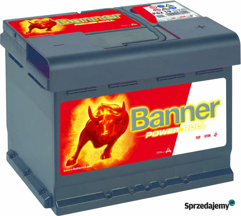 Akumulator 62Ah 550A BANNER POWER BULL osobowe Mława