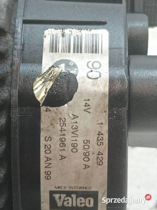 ALTERNATOR 1435429 2541961A 19 8V Bmw Seria 3 IV osobowe