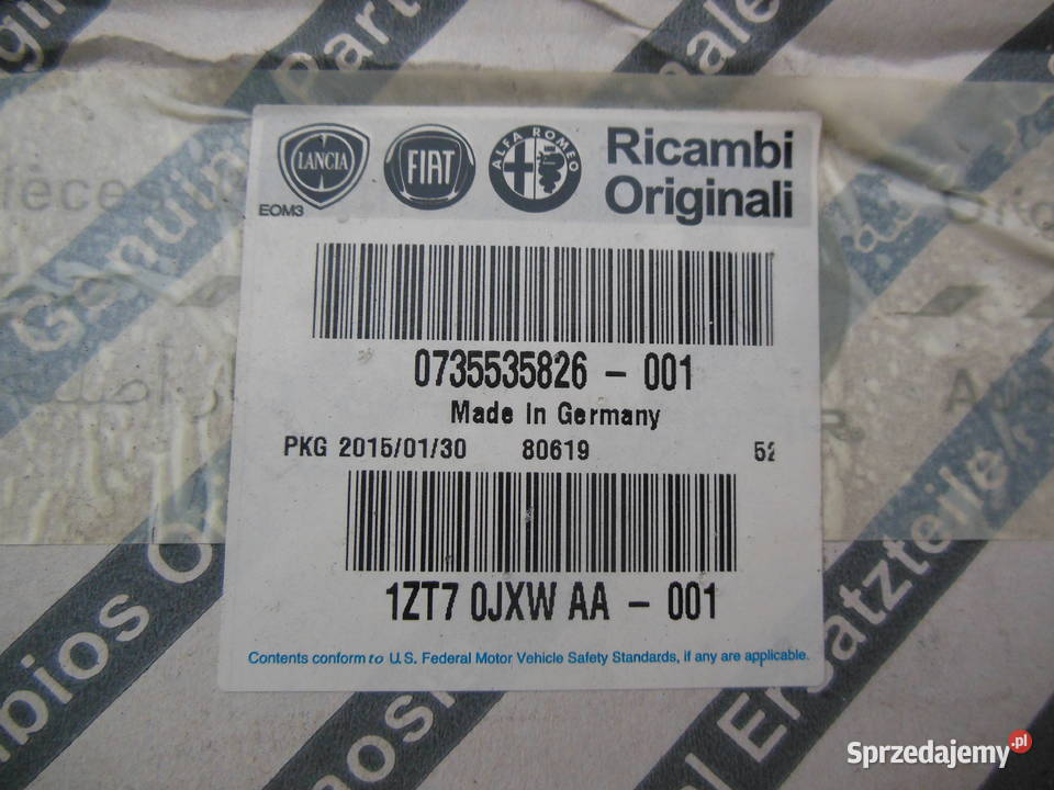 735535826 Kierownica skórzana Fiat Ducato 250 Kozy