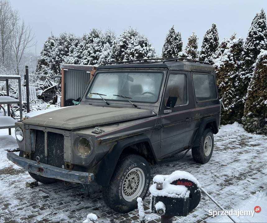 Metalowy hardtop G klasa cabrio Gelenda W460 Ruda Śląska