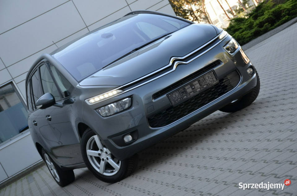 Citroen C4 Grand Picasso Opłacony 12T Serwis komputer pokładowy Kutno