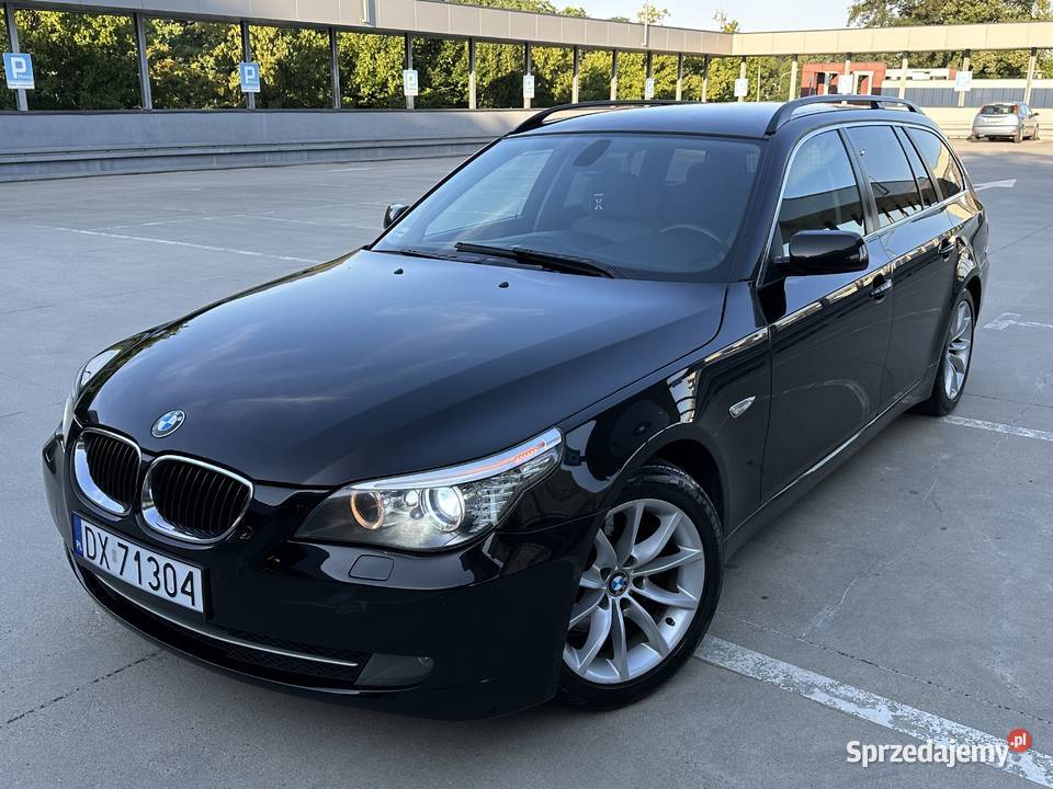 BMW Seria 5 E61 Lift 20D 177 2008r Mega stan Wrocław