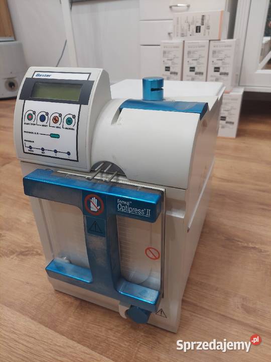 BAXTER OPTIPRESS II prasa hematologiczna