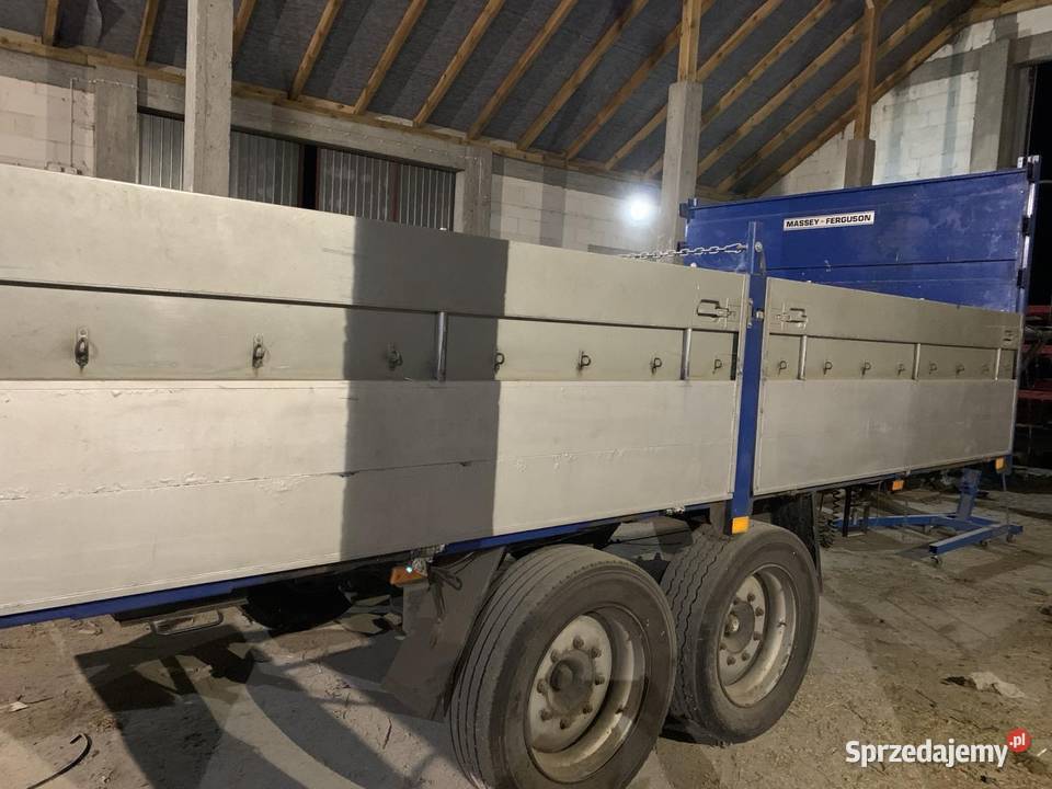 Przyczepa dwuosiowa sztywna do zboża Wohyń