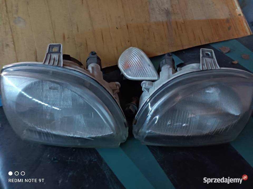 Fiat Seicento części silnik błotniki lampy maski