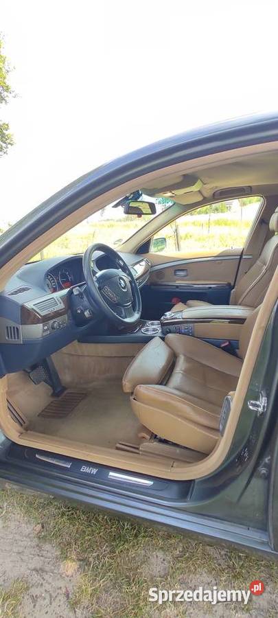 BMW E65 730d 218 sprzedaż zamiana zmieniarka CD warmińsko-mazurskie Szafarnia