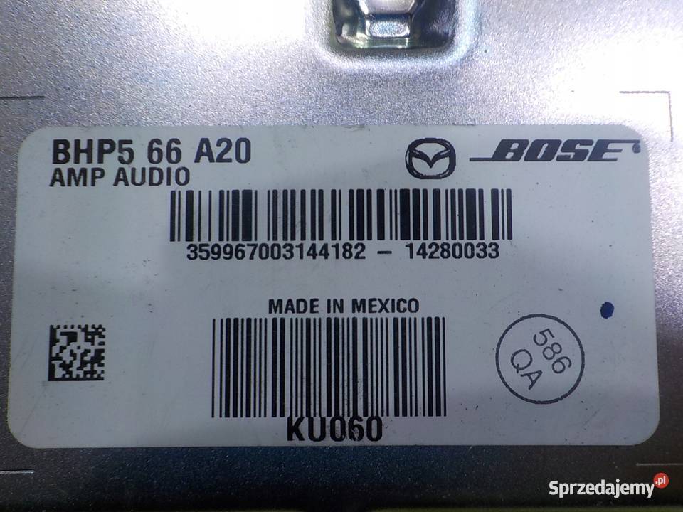 MAZDA 3 BM III 22 D 15r SEDAN 4D wzmacniacz Suków