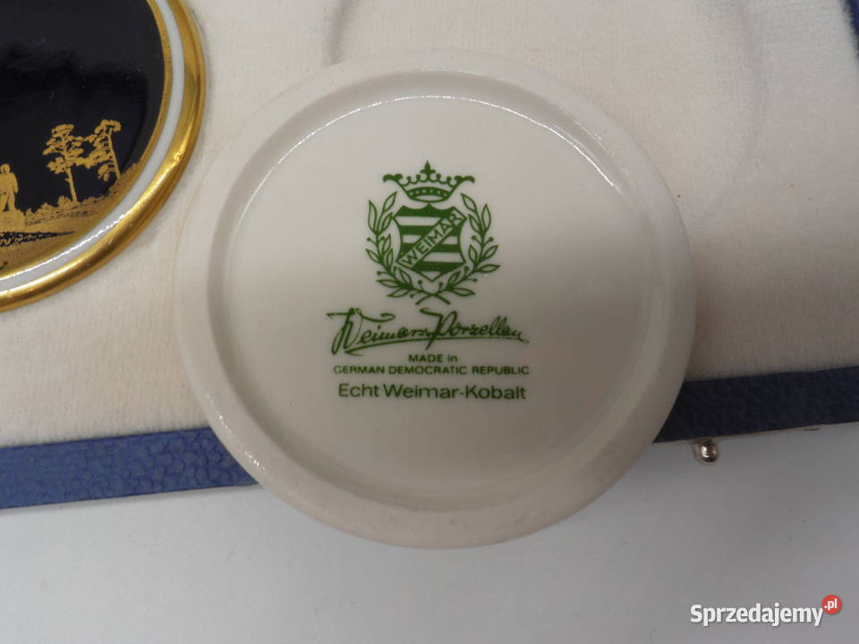 Kolekcjonerski Zestaw 3 Medali Porcelanowych Raszków