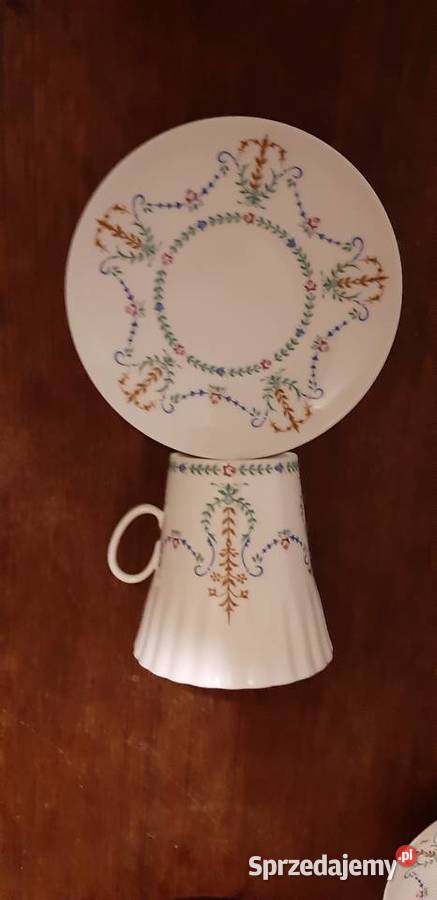 Porcelanowy serwis kawowy sygnowany Łomonosow śląskie Bielsko-Biała sprzedam