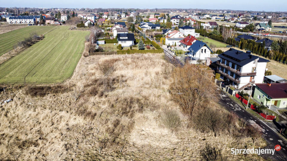 Działka 4520 m WZ projekt domu Radom Janiszpol