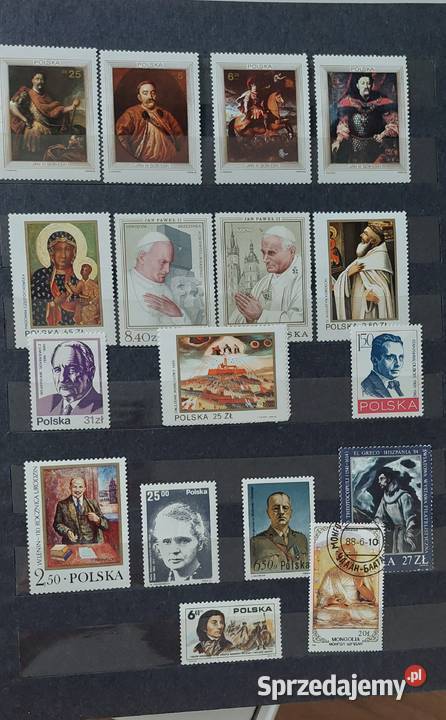 Znaczki pocztowe lata 8090 Poznań