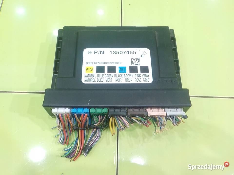 OPEL ZAFIRA C 14 T 15r 5D modul sterownik Wyposażenie elektryczne Suków