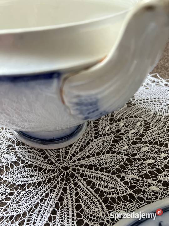 Stara waza porcelanowa snutych sygnowana Boch Zabrze