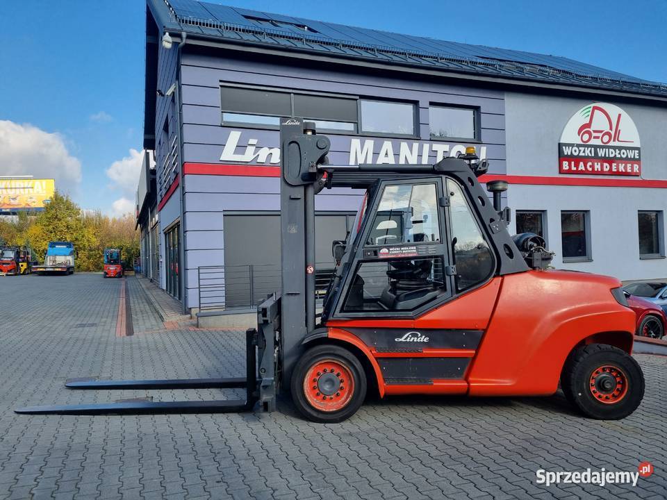 Gazowy wózek widłowy Linde H80T011100 Pozycjoner Mogilany sprzedam