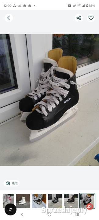 Łyżwy hokejowe różne