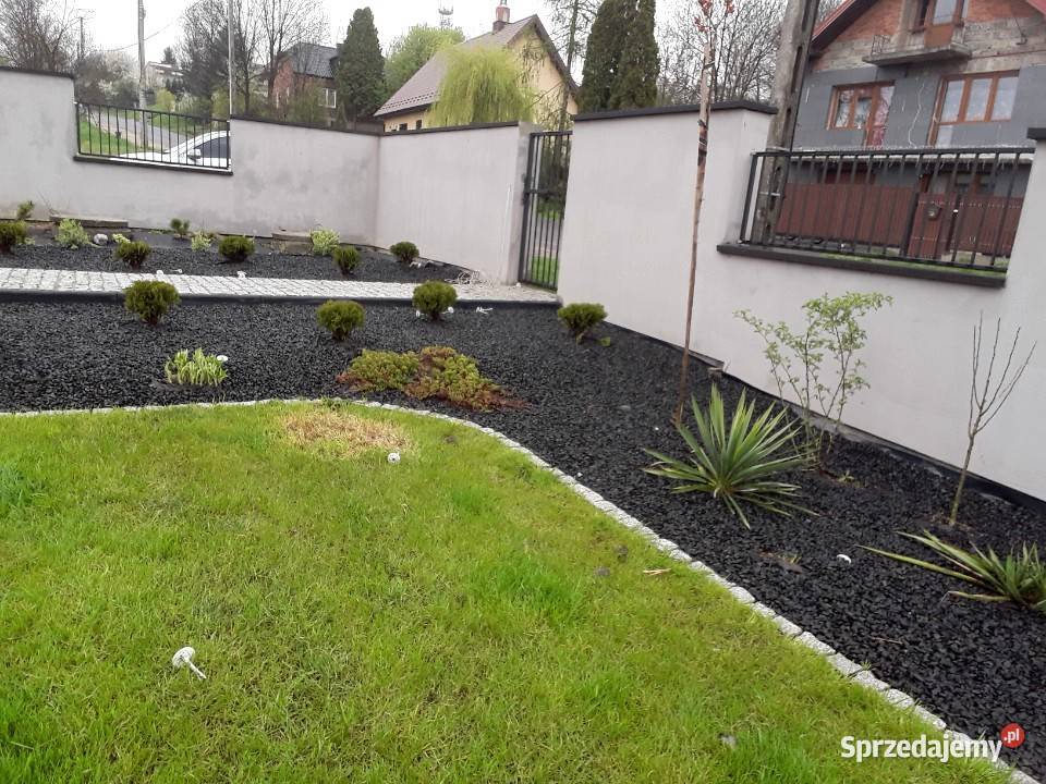 Grys diabaz kamień czarny grafitowy ozdobny do Grys i kermazyt Kraków sprzedam