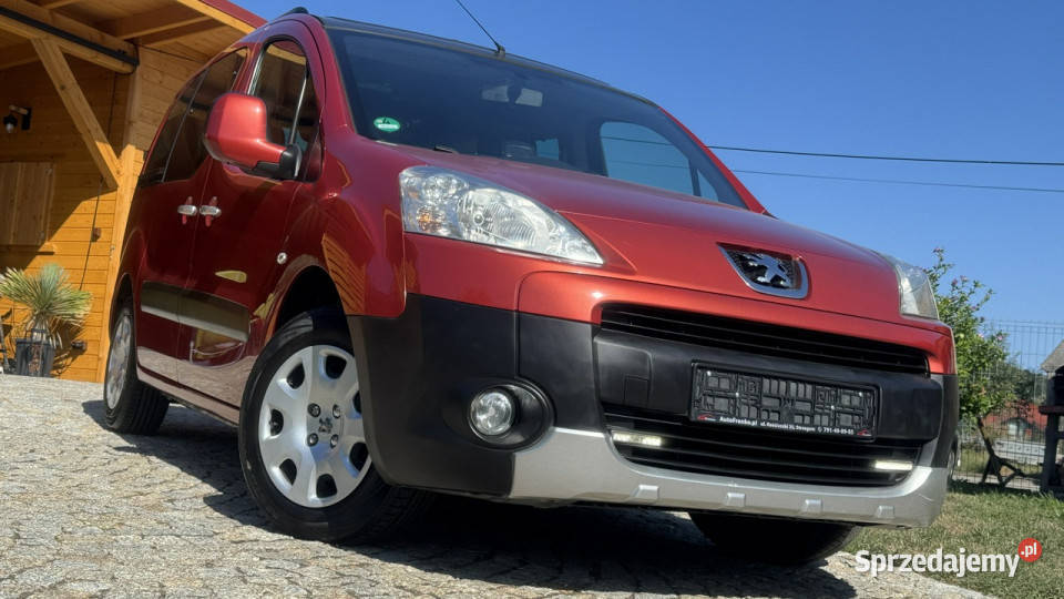 Peugeot Partner 16 BENZYNA 120 TEPEE 5 osobowy gniazdo USB Strzegom sprzedam