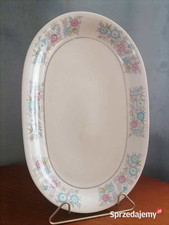 Półmisek Owalny Polne Kwiaty Porcelana Wawel PRL Wałbrzych sprzedam