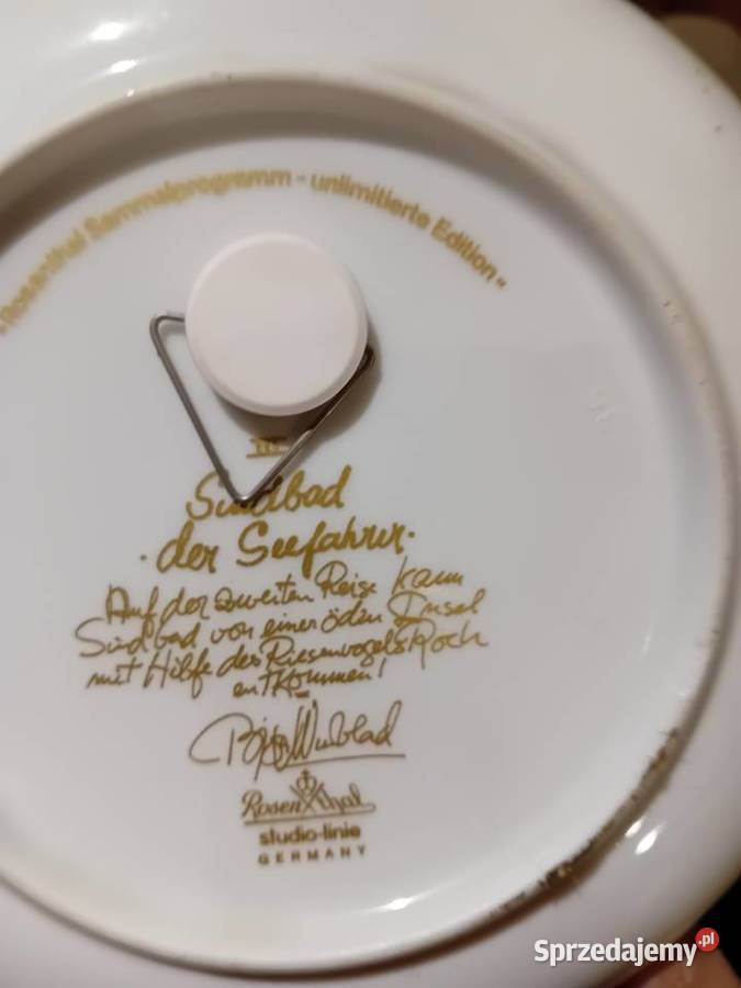 Rosenthal kolekcjonerskie talerzyki pomorskie Gdańsk