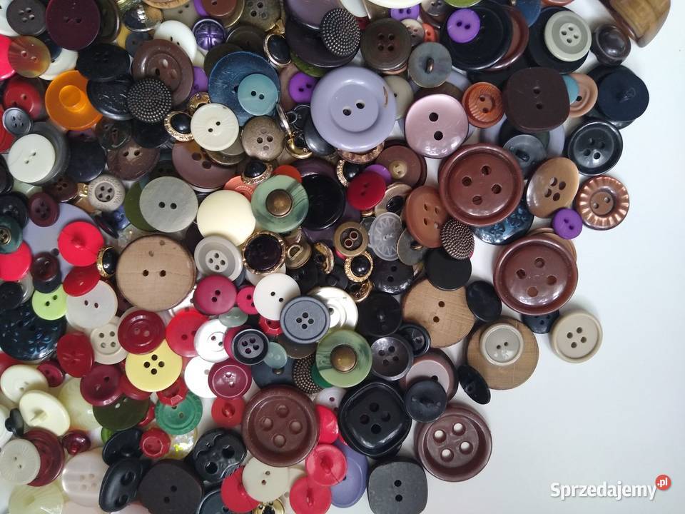 Guzik guziki ponad 1200 sztuk pomorskie Gdańsk