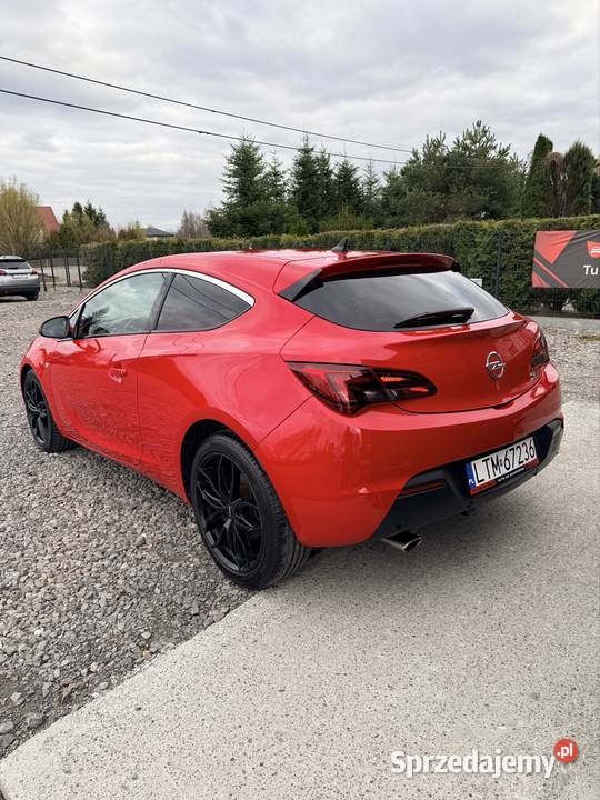 Opel Astra GTC 2014r lubelskie