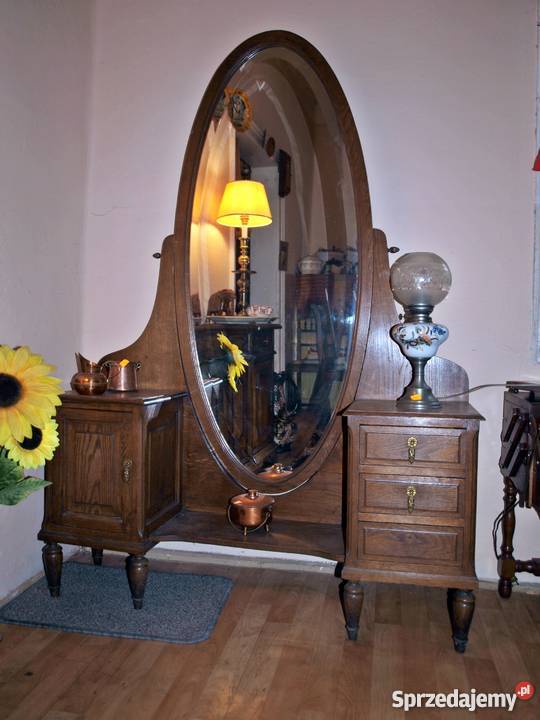 toaletka z lustrem zabytkowa oryginalna w 100 Dobczyce