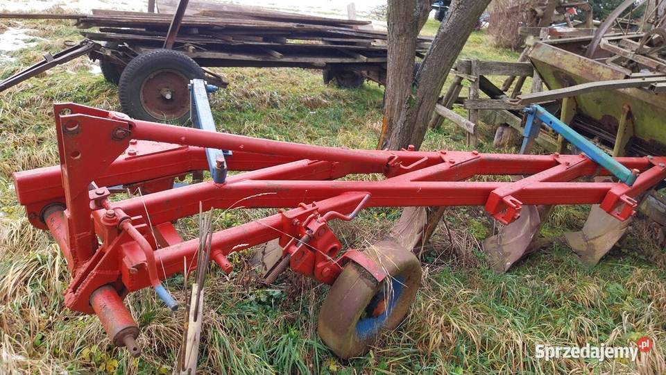 Pług 5 skib Unia Grudziądz brona zagarniająca Bystrzyca Kłodzka