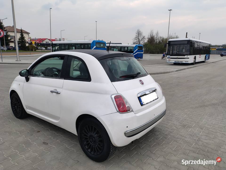 Fiat 500 12 BenzynaGAZ Sprawny 2008r Możliwa 1KM Wilamowice sprzedam