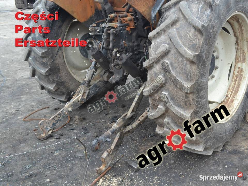 Valtra 6400 części skrzynia biegów zwolnica oś dolnośląskie Byków