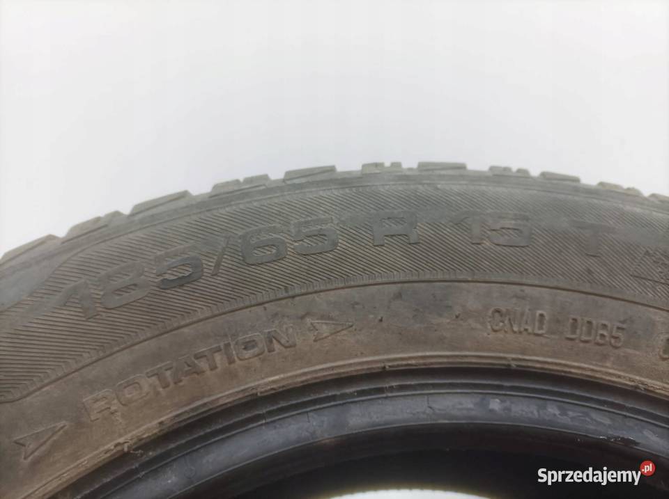 2x OPONA ZIMOWA UNIROYAL MS PLUS 77 18565R15 65 Samochodowe