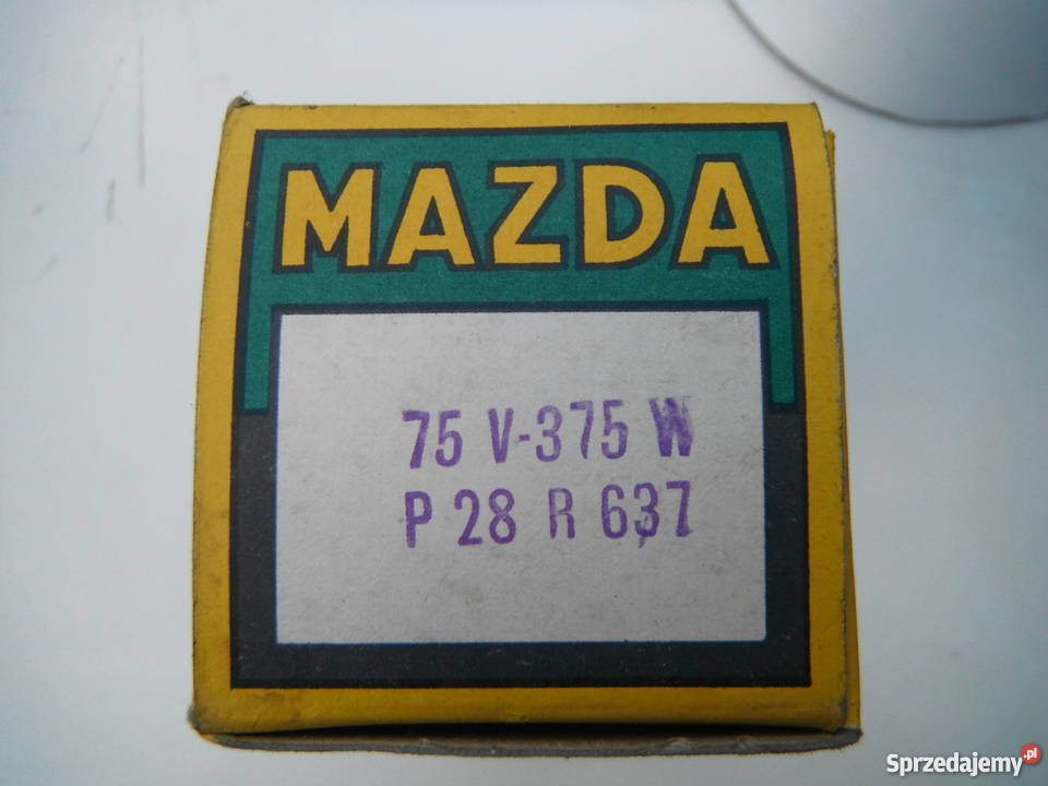 Żarówka do projektora Mazda 75V 375W P28 R637 Chlewiska sprzedam