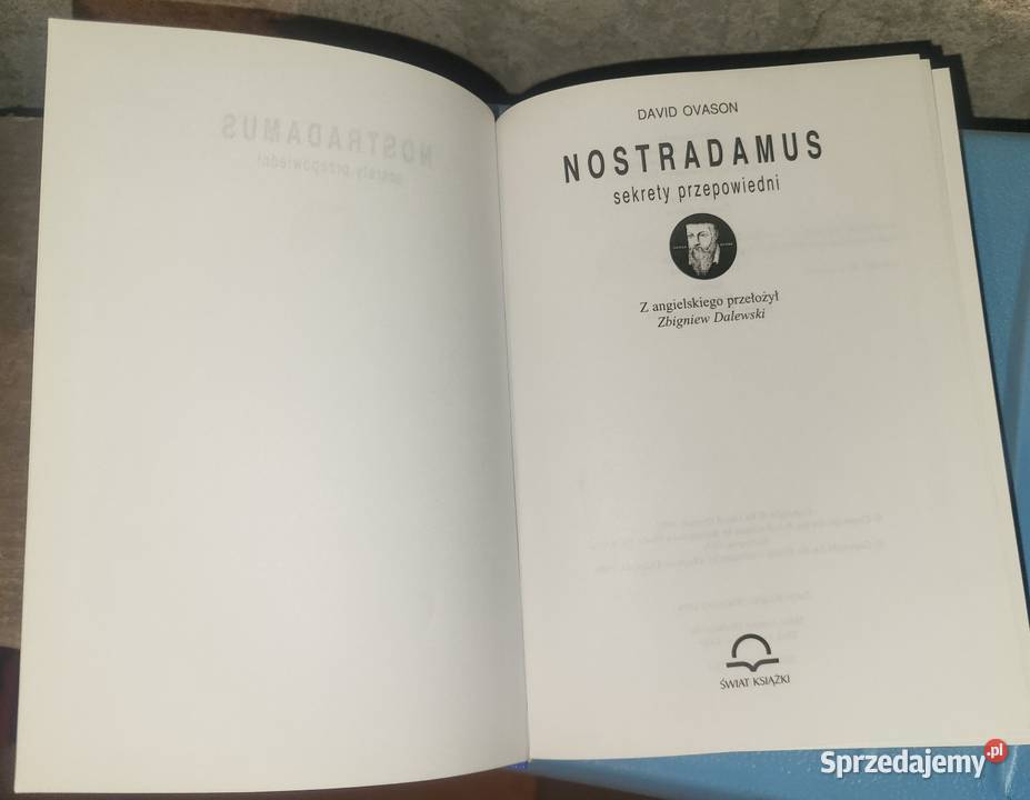 Nostradamus sekrety przepowiedni autorstwa Książki naukowe i popularnonaukowe Gliwice