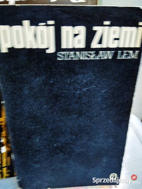 Pokój na ziemi książki pierwsze wydanie Antykwariat Warszawa