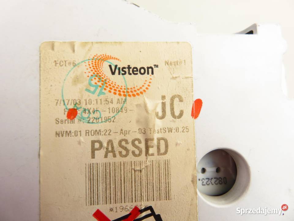 LICZNIK JAGUAR XTYPE I 20 D 4X4F10849JC