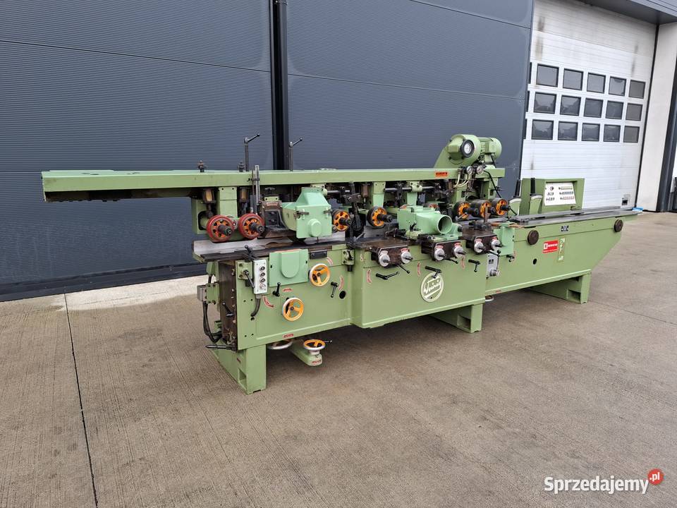Strugarka czterostronna Weinig PFA17N 1725 Naprawa