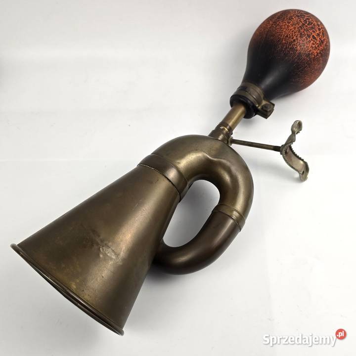 Klakson do zabytkowych aut sygnowany Francja