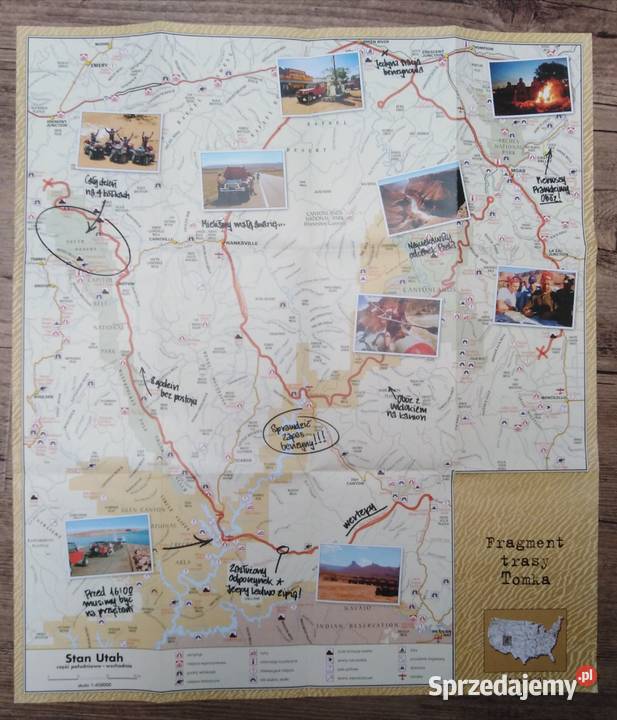 Marlboro team utah 2002 42x48 plakat mapa