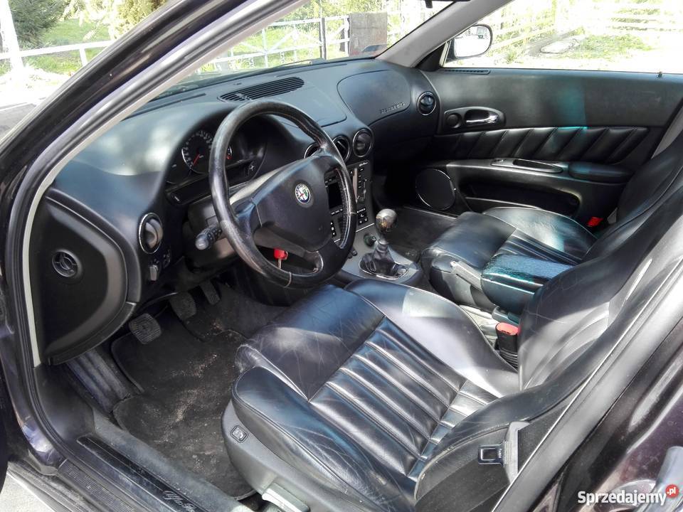 Alfa Romeo 166 25 V6 piękna i szybka limuzyna nieuszkodzony 166 Krasne