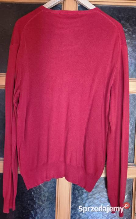 Ralph lauren L sweter czerwony bawełna L 100 Rozmiar L Warszawa