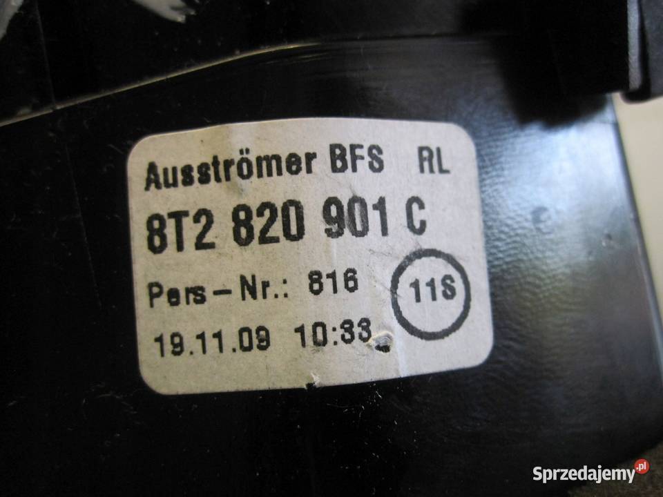 AUDI A5 8T 10r kratka nawiewu 8T2820901C świętokrzyskie