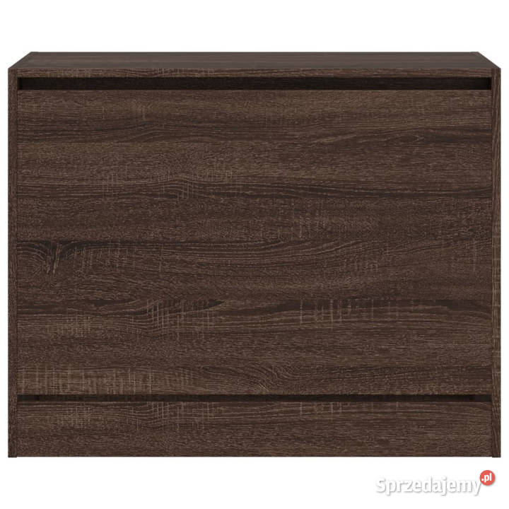 Szafka na buty brązowy dąb 80x34x63 WM839965