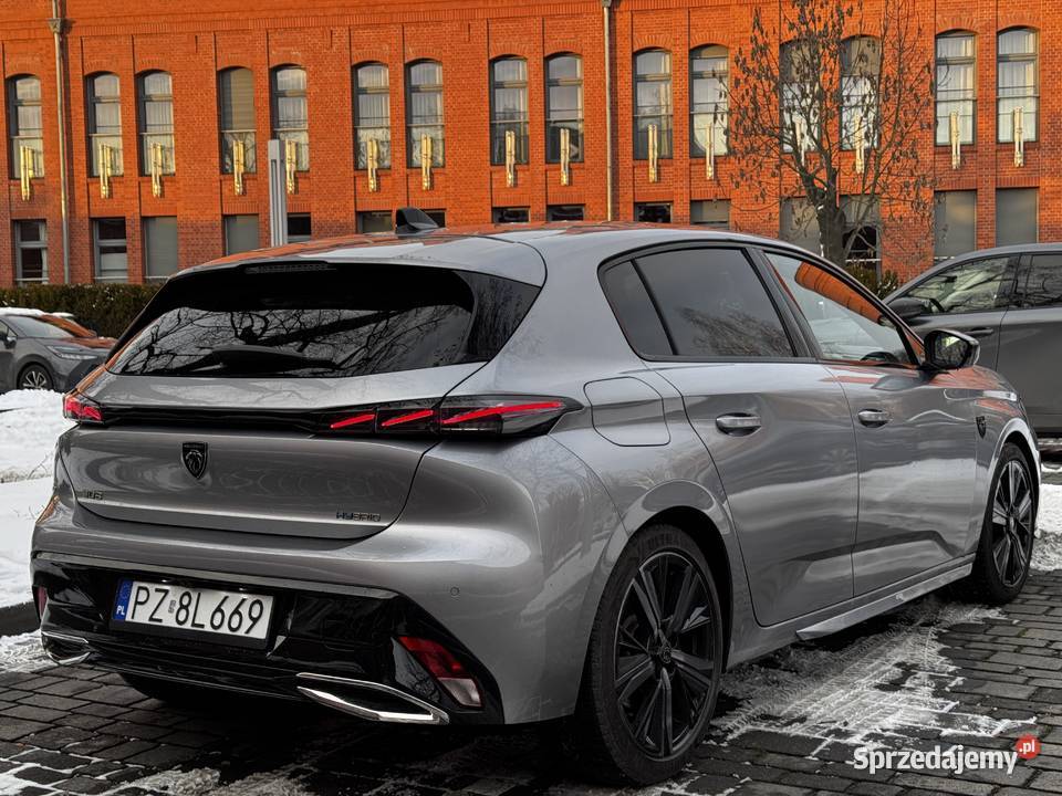 Peugeot 308 GT Plugin Hybrid 225 2022 Automat Poznań