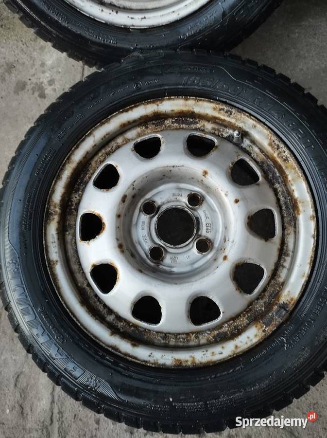 Felgi stalowe oryginalne 14 4x100 vw golf 3 Samochodowe kujawsko-pomorskie sprzedam