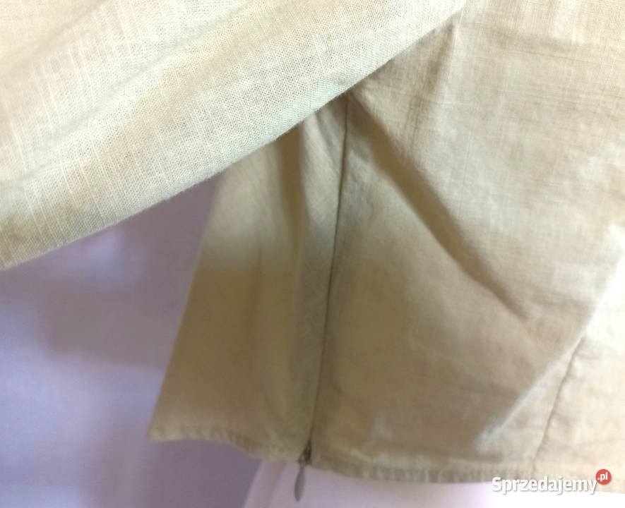 Bolerko zielone Letnie r 3840 bawełna Zara NOWE żółty/złoty Białystok