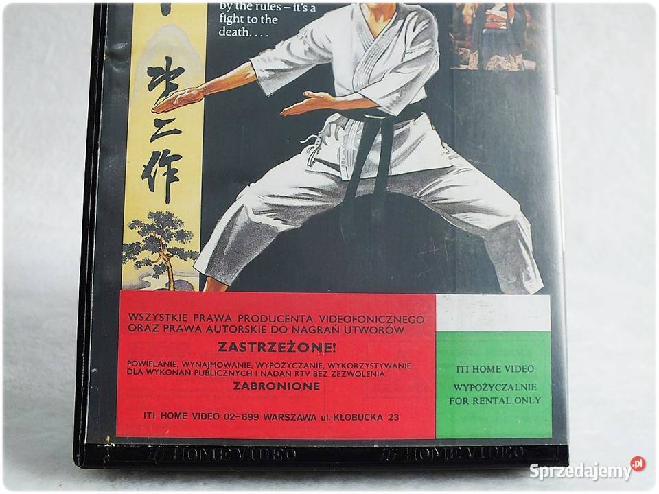 Kaseta VHS The Karate Kid 2 Film na Video Żary