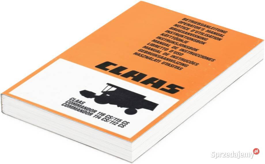 Instrukcja obsługi Claas Lexion 440 IMO katalog Szamotuły sprzedam