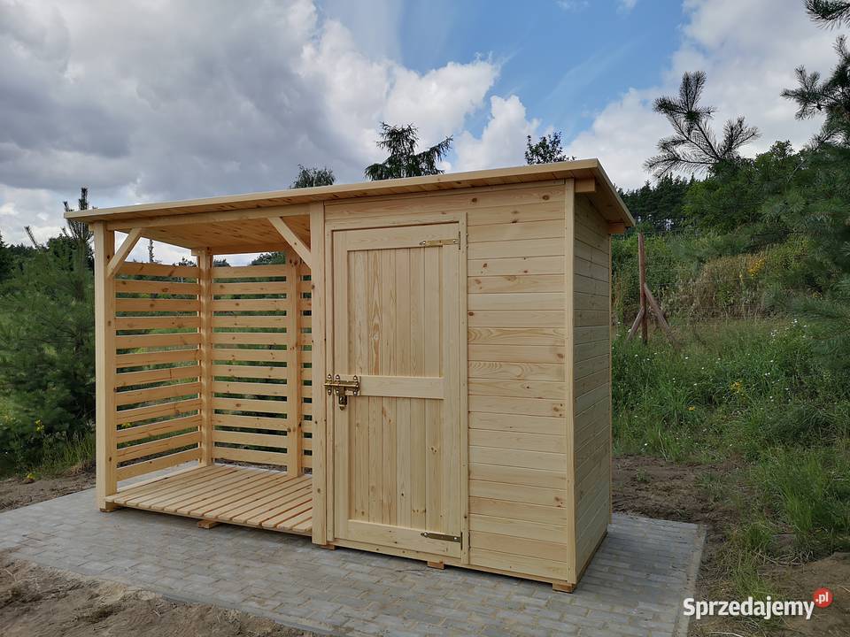 Drewutnia 2 x 11m domek narzędziowy 15 x 11m