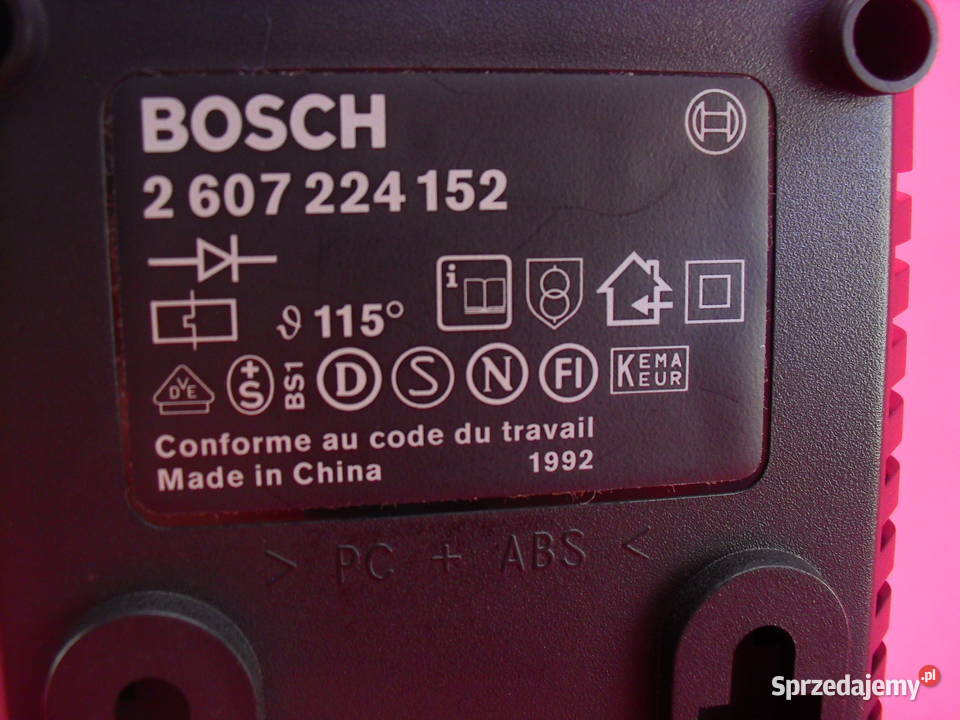 Ładowarka BOSCH AL 60 ACCU Bielawa